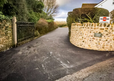 Best New Tarmac Driveway Edging Kerbs Lyme Regis Dorset