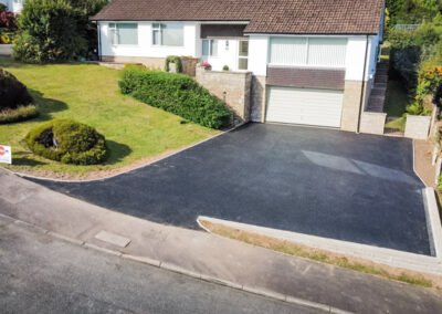 Best Tarmac Retaining Wall Driveway Edging Kerbs Lyme Regis Dorset
