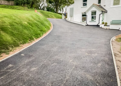 Best Domestic Reshape Driveway Edging Kerbs Tarmac Devon Dorset Somerset