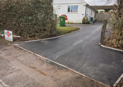 Top Driveway Excavated Removed Tarmac Slabs Driveway Devon Dorset Somerset